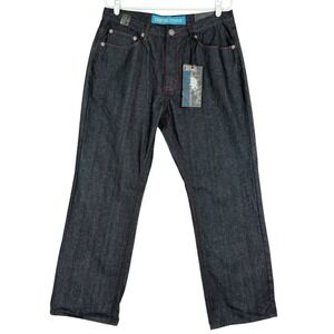 GS115 Premium Collection Men's Blue Denim Husky Jeans Sz 18H (33x31) Cotton NWT